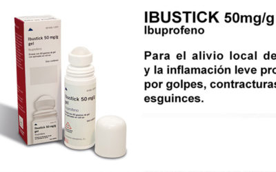 Primer Ibuprofeno en roll-on para el tratamiento del dolor y la inflamación, Ibustick de Farmasierra, UNA IDEA REDONDA