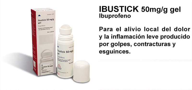 Primer Ibuprofeno en roll-on para el tratamiento del dolor y la inflamación, Ibustick de Farmasierra, UNA IDEA REDONDA