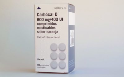 Carbocal D 600 mg/400 UI comprimidos masticables, de Farmasierra: nueva presentación sabor naranja