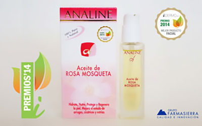 Aceite de Rosa Mosqueta Analine de Farmasierra, premiado como Mejor Producto Facial del año 2014