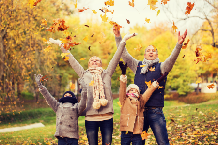 autocuidado familia feliz