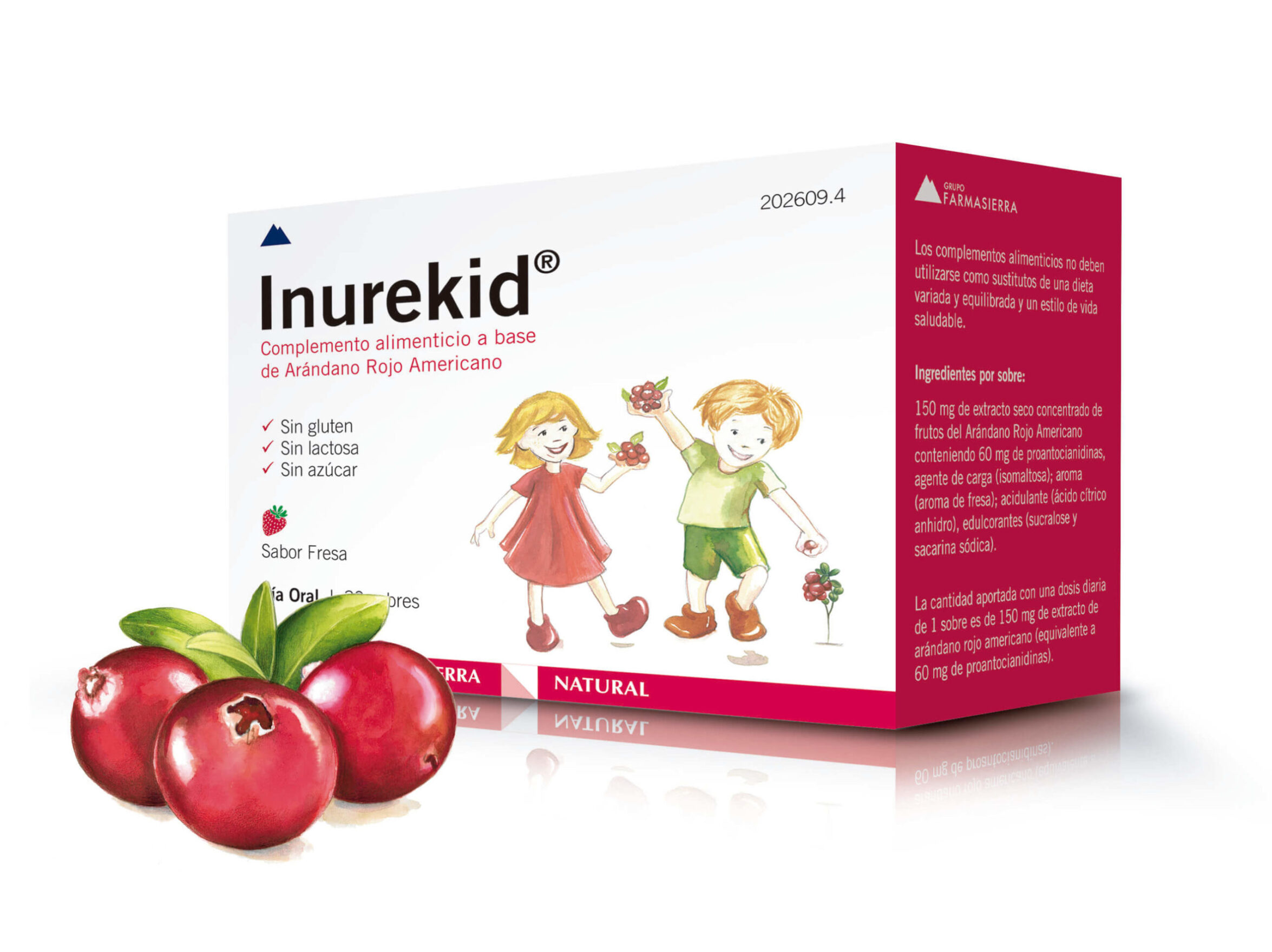 Farmasierra lanza Inurekid®, un complemento alimenticio a base de arándano  rojo para el manejo de las infecciones urinarias en niños | Grupo  Farmasierra