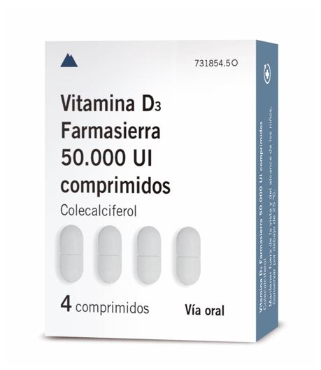 Farmasierra lanza la primera y única formulación en España de vitamina D3 en comprimidos de 50.000 UI