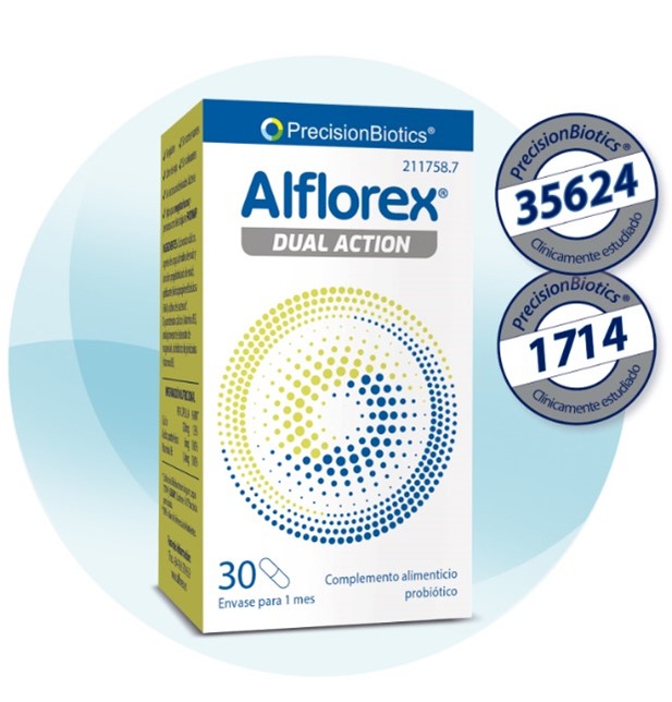 Farmasierra lanza Alflorex® Dual Action, un nuevo probiótico para ayudar a aliviar los síntomas gastrointestinales y psicológicos asociados al Síndrome del Intestino Irritable